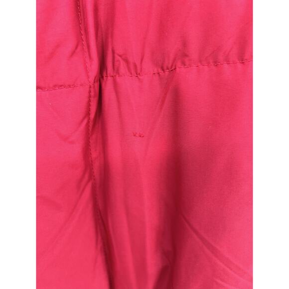 Eddie Bauer Goose Down Puffer Jacket XL Tall Red Quilted Full Zip Mens Outdoor - Picture 13 of 16